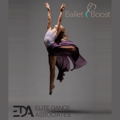 Associate dancer rehearsing ballet